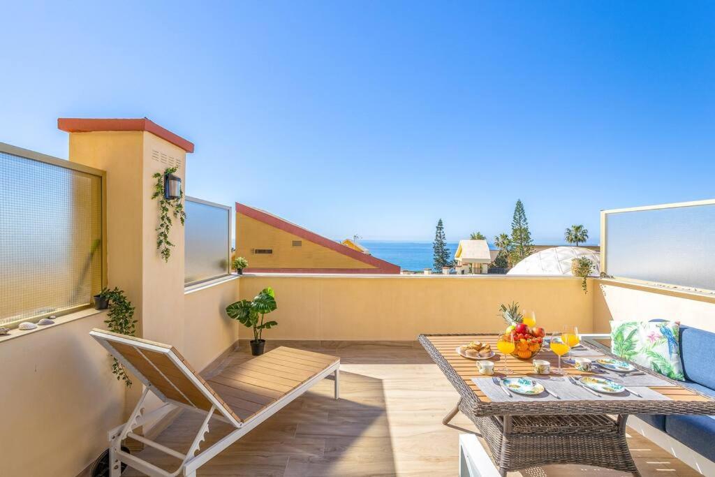 Oleholidays 535 Romana Playa Con Vistas Al Mar Marbella Exteriör bild